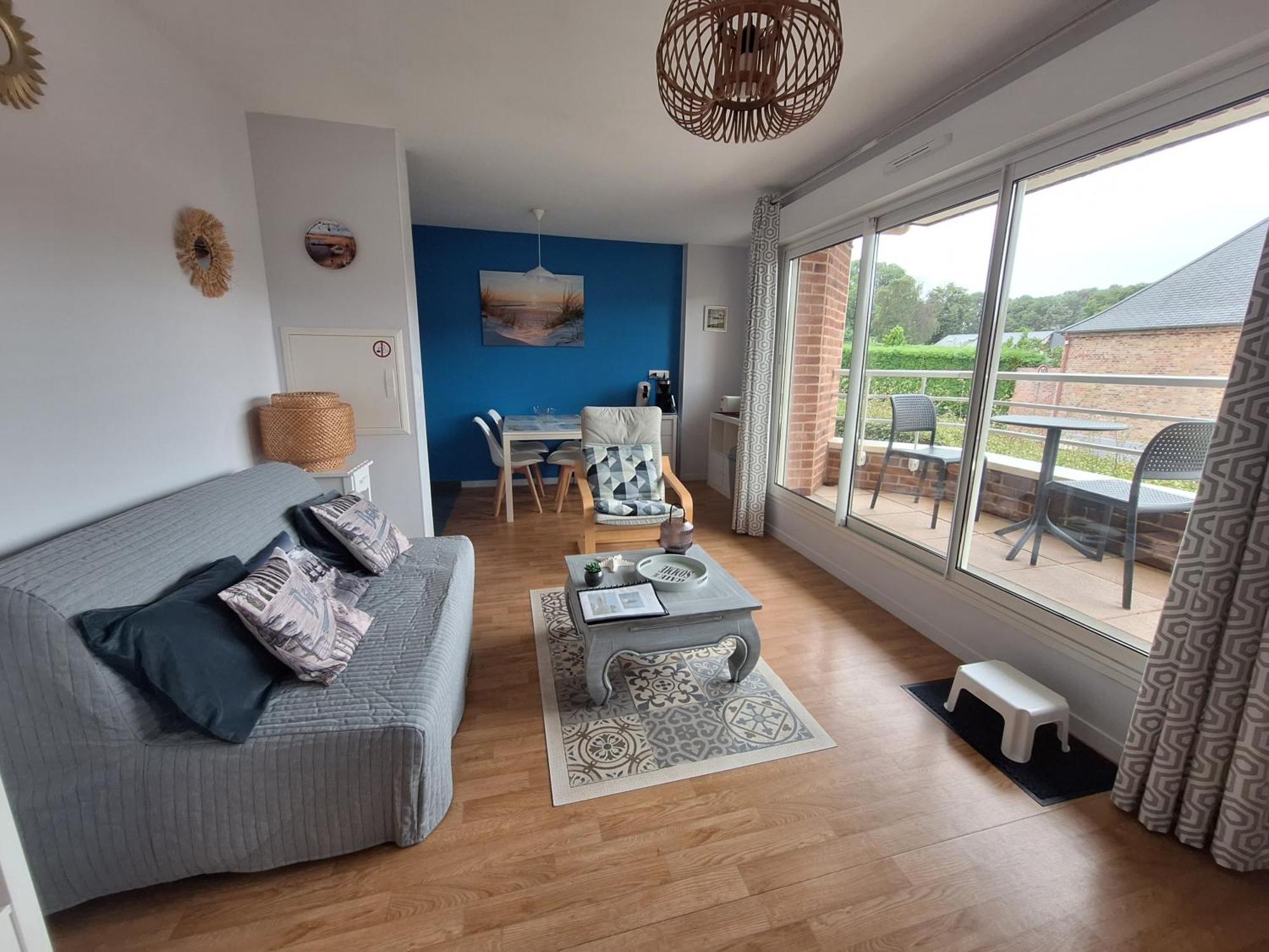 Charmant Appartement Avec Garage - "Le Calypso" Saint-Valéry-sur-Somme Exteriör bild